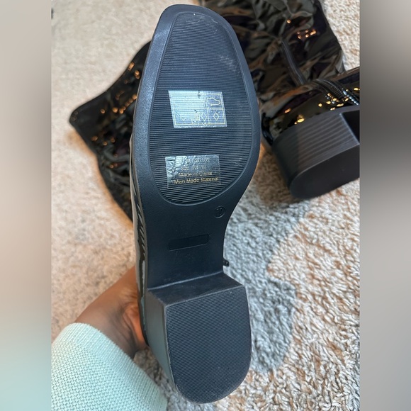 Journee Collection Patent Over the Knee Boot (Extra Wide Calf) - Picture 4 of 7